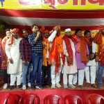 सदभावना मंच ने किया चैती दुर्गा पूजा जुलूस का भव्य स्वागत