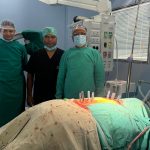 पहली बार सदर अस्पताल रांची 50 वर्षीय महिला का माइक्रोस्कोप से सफल स्पाइन सर्जरी
