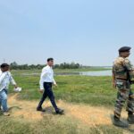 कांके डैम संरक्षण के लिए ठोस एवं प्रभावी कदम उठाने हेतु नगर आयुक्त ने किया निरीक्षण
